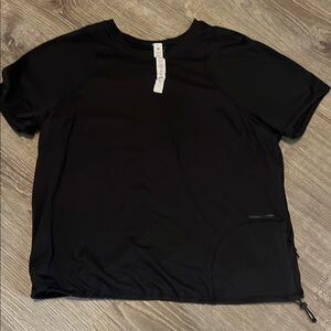 Lululemon Athletica Black Crew Neck Tee